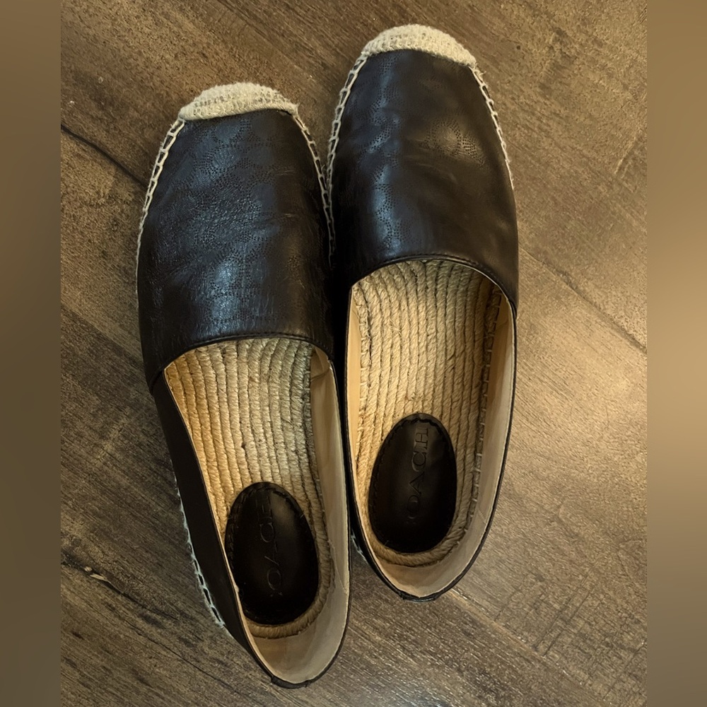 Coach | Women’s Carley Leather Espadrilles | Minimal Wear | Size 7.5